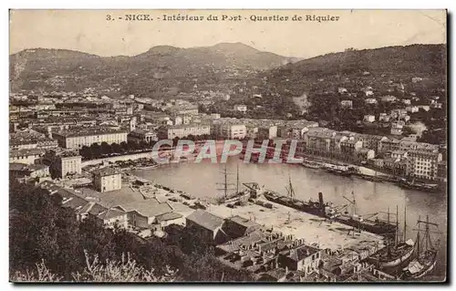 Nice - Interieur du Port - Quartier Riquier - Cartes postales