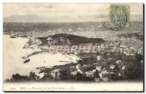 Nice - Panorama pris du Mont Boron - Ansichtskarte AK