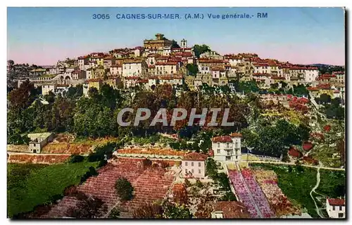 Cagnes sur Mer - Vue Generale - Cartes postales