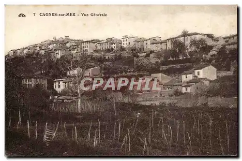 Cagnes sur Mer - Vue Generale - Cartes postales