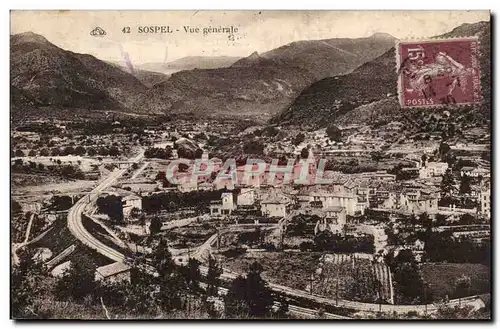 Sospel - Vue Generale - Cartes postales