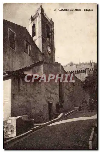 Cagnes sur Mer L&#39Eglise - Cartes postales