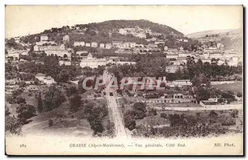 Grasse - Vue Generale - Cote Sud - Ansichtskarte AK