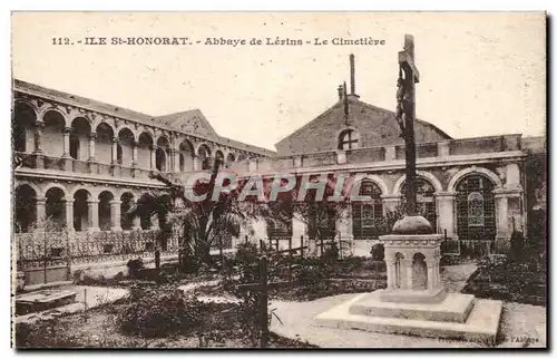 Ile St Honorat - Abbaye de Lerins - Le Cimetiere - Cartes postales