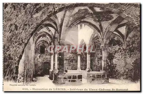 Monastere de Lerins - Interieur du Vieux Chateau - Cartes postales