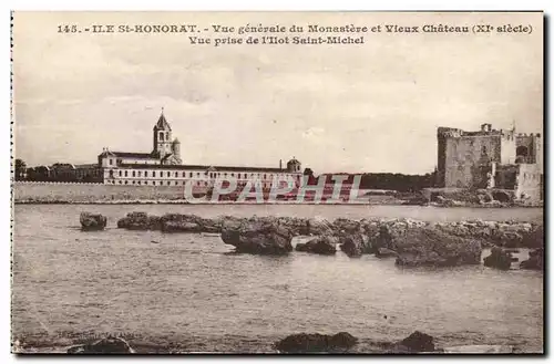 Ile St Honorat - Vue Generale du Monastere - Cartes postales