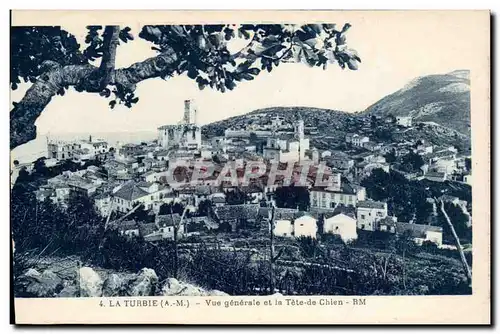 La Turbie - Vue Generale et la Tete du Chien - Cartes postales