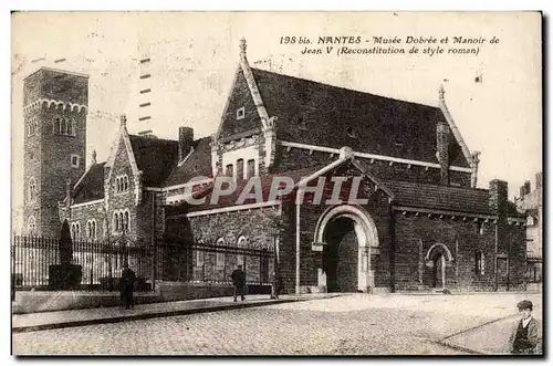 Nantes - Musee Dobree et Manoir de Jean V - Ansichtskarte AK