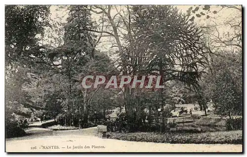 Nantes - Le Jardin des Plantes - Ansichtskarte AK