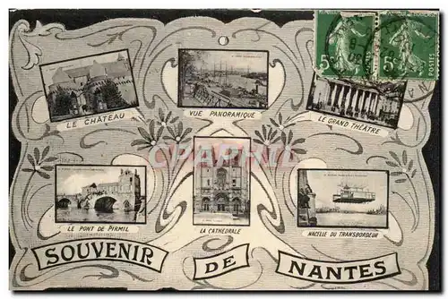 Nantes - Souvenir - Cartes postales