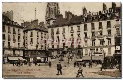 Nantes - Place Royale - La Fontaine - Ansichtskarte AK