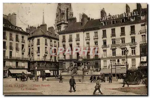 Nantes - Place Royale - La Fontaine - Cartes postales