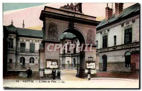 Nantes - L&#39Hotel de Ville Cartes postales