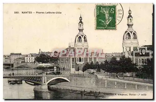 Nantes Cartes postales Phares Lefevre Utile