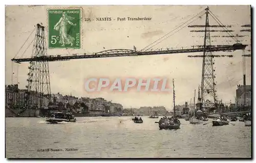 Nantes Cartes postales Pont transbordeur