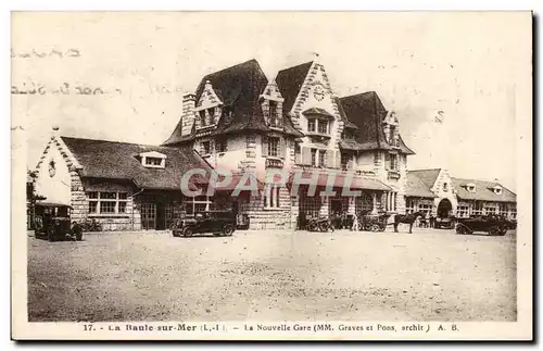 La Baule sur Mer Ansichtskarte AK La nouvelle gare