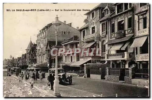 La Baule sur Mer Cartes postales Sur le boulevard des Dunes