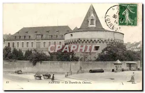 Nantes Ansichtskarte AK La tourelle du chateau