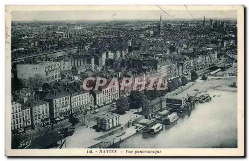 Nantes Ansichtskarte AK Vue panoramique