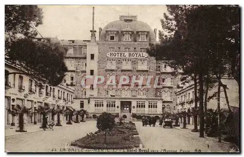 La Baule sur Mer Ansichtskarte AK l&#39hotel Royal vers l&#39avenue Pavie