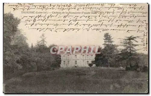 Thouare Cartes postales Chateau de la Picuderie (facade sud)