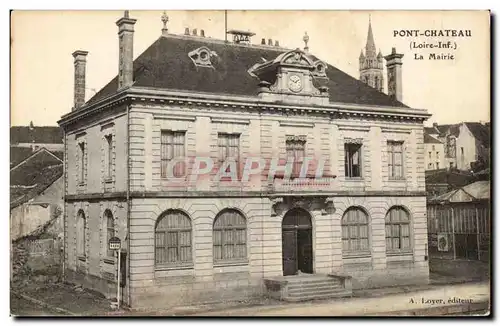 Pont Chateau Cartes postales La mairie