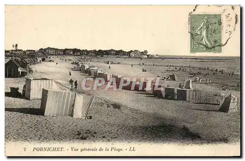 Pornichet Cartes postales Vue generale de la plage