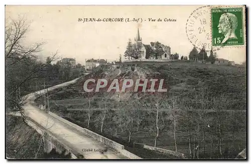 St Jean de Corcoue Cartes postales Vue du coteau