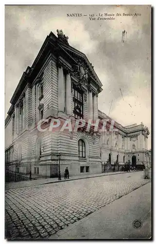 Nantes Cartes postales Le musee des Beaux Arts Vue d&#39ensemble