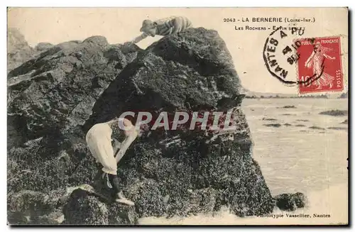 La Bernerie Cartes postales Les rochers Enfin seule !