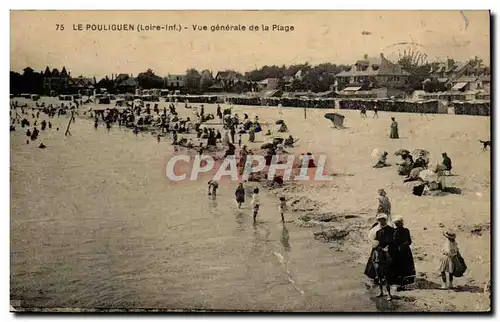 Le Pouliguen Cartes postales Vue generale de la plage