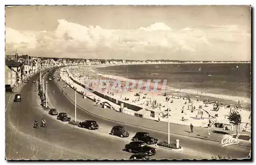 La Baule Ansichtskarte AK La plage et le remblai vus du casino