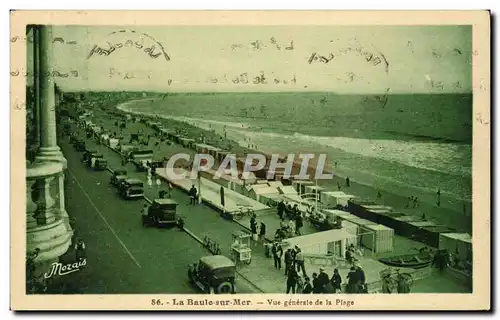 La Baule Cartes postales Vue generale de la plage