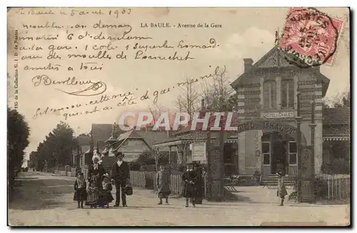 La Baule Ansichtskarte AK Avenue de la gare