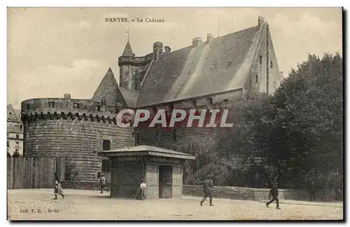 Cartes postales Nantes Le chateau