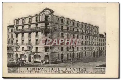 Cartes postales Nantes Central Hotel has Nantes