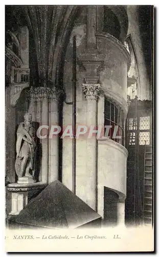 Cartes postales Nantes La cathedrale Les Chapiteaux