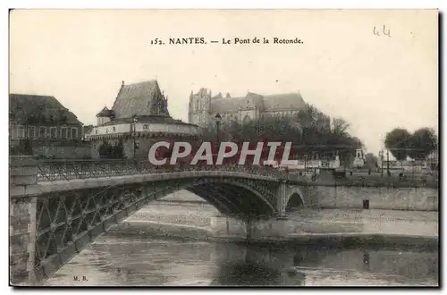 Cartes postales Nantes Le pont de la Rotonde