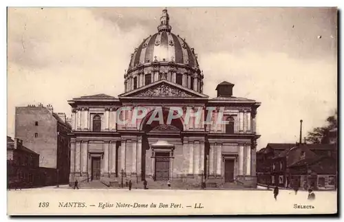 Ansichtskarte AK Nantes Eglise Notre Dame du Bon port