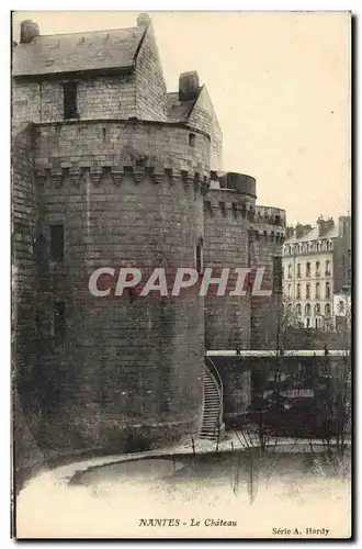 Cartes postales Nantes Le chateau