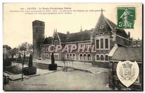 Cartes postales Nantes Le musee d&#39archeologie Dobree