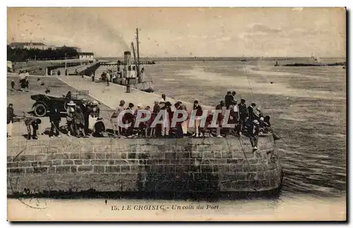 Le Croisic Cartes postales Un coin du port