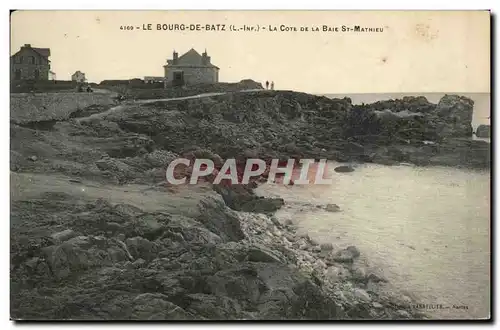 Le Bourg de Batz Cartes postales La cote de la baie St Mathieu