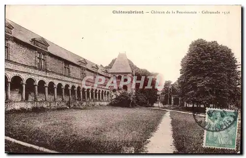 Cartes postales Chateaubriant Chateau de la Renaissance Colonna de 1538