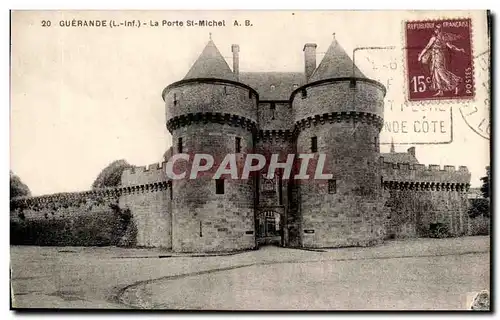 Nantes Cartes postales La porte St michel