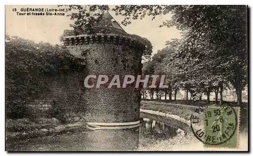 Guerande Cartes postales Tour et fosses Ste Anne