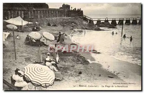 Pornic Ansichtskarte AK La plage de la Noveillard