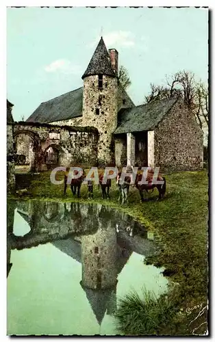 la Normandie Cartes postales moderne L&#39abreuvoir (chevaux horse cheval)