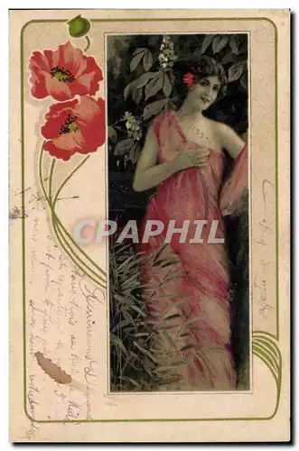 Cartes postales Fantaisie Femme