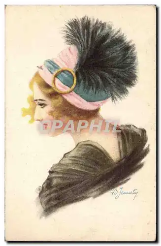 Cartes postales Fantaisie Femme (mode fashion)